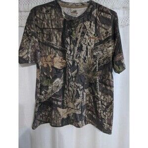 Mossy Oak Break-up Country Sz XL Short Sleeve Crew-Neck Camo Print T-Shirt XL